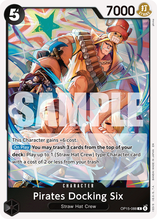 Pirates Docking Six - Adventure on Kami's Island (OP15-088)
