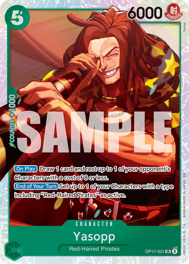 Yasopp - The World's Strongest Warriors (OP17-031)
