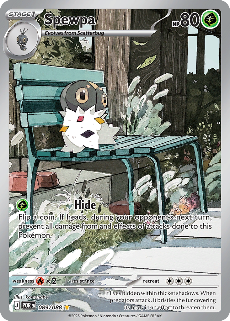 Spewpa - 089/088 - ME3: Perfect Order (POR) - English
