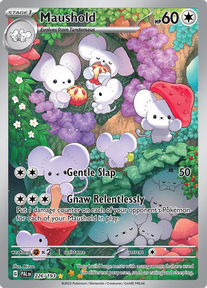 Pokemon TCG - Maushold - PAL EN 226/193