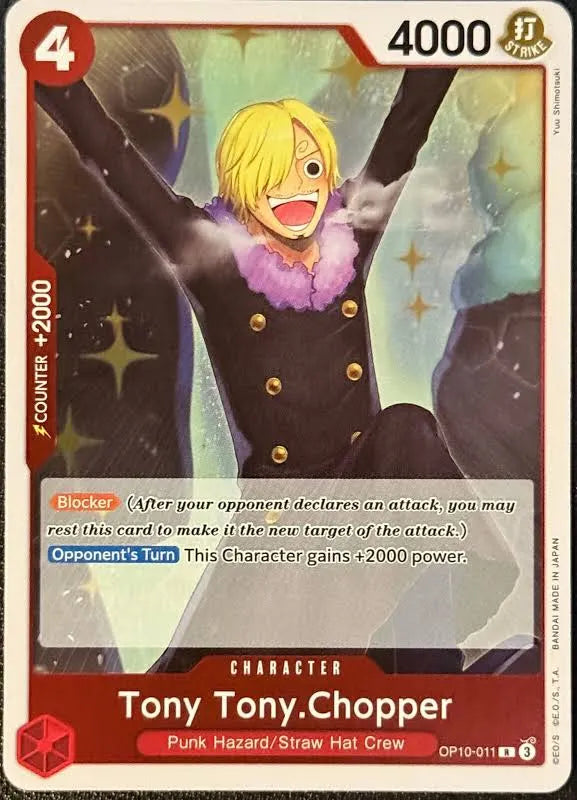 One Piece TCG - Tony Tony.Chopper - OP10-011 R