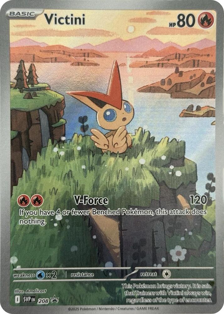 Pokemon TCG - Victini - SVP EN 208 Promo