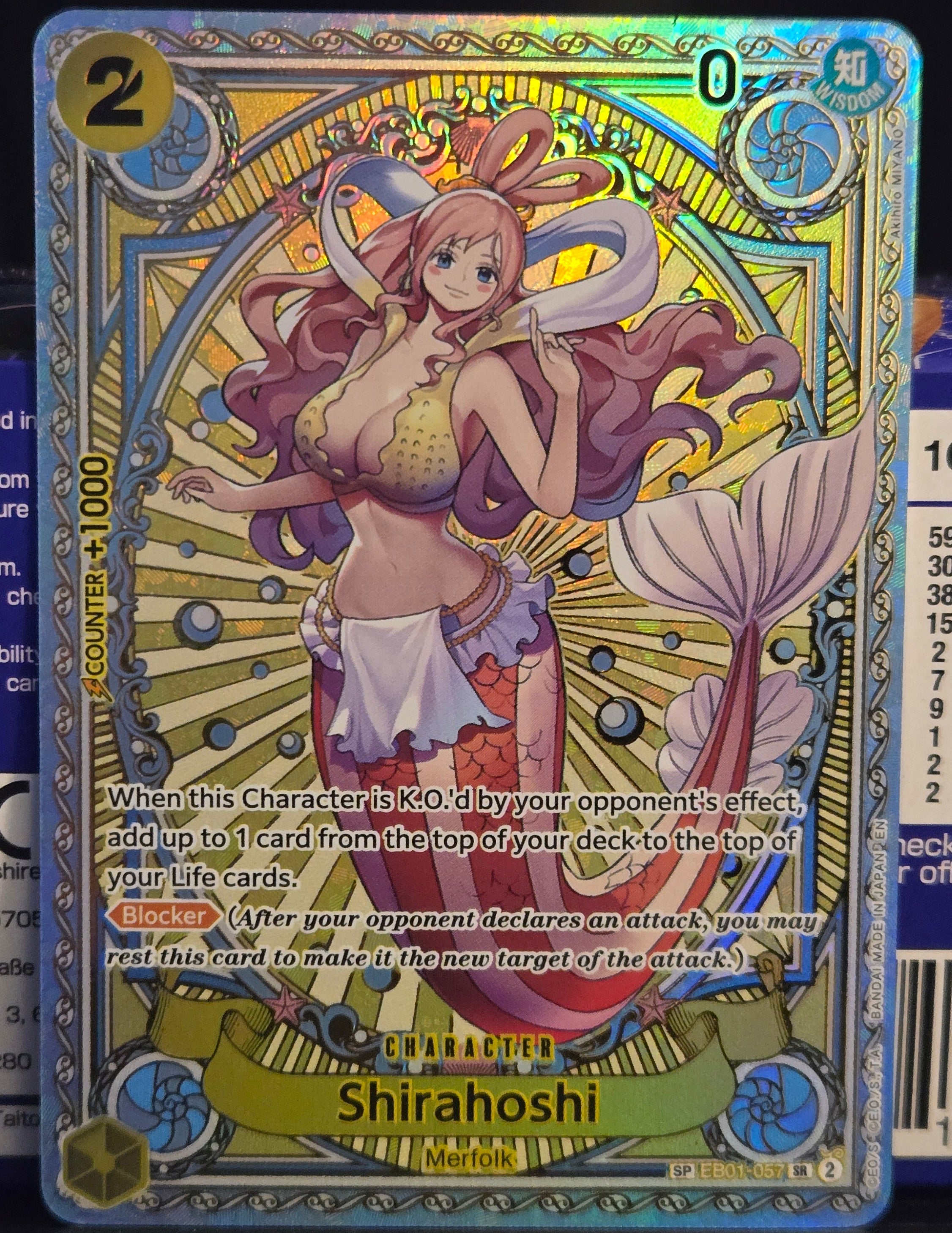 Shirahoshi SP - A Fist of Divine Speed EB01-057