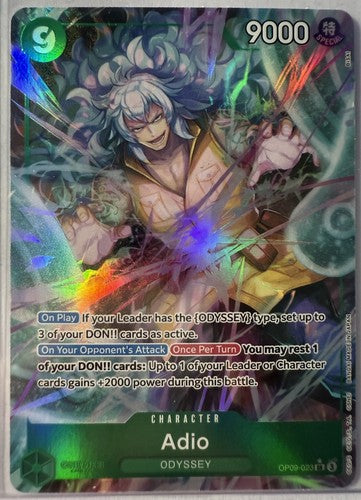 One Piece TCG - Adio Alt Art - OP09-023 SR