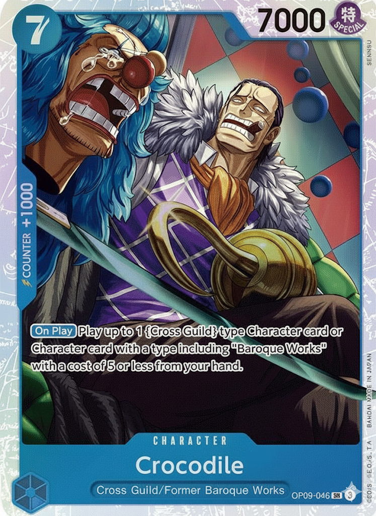 One Piece TCG - Crocodile - OP09-046 SR