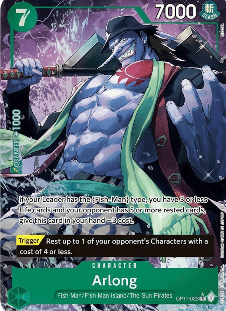 One Piece TCG - Arlong Alt Art - OP11-023 R*