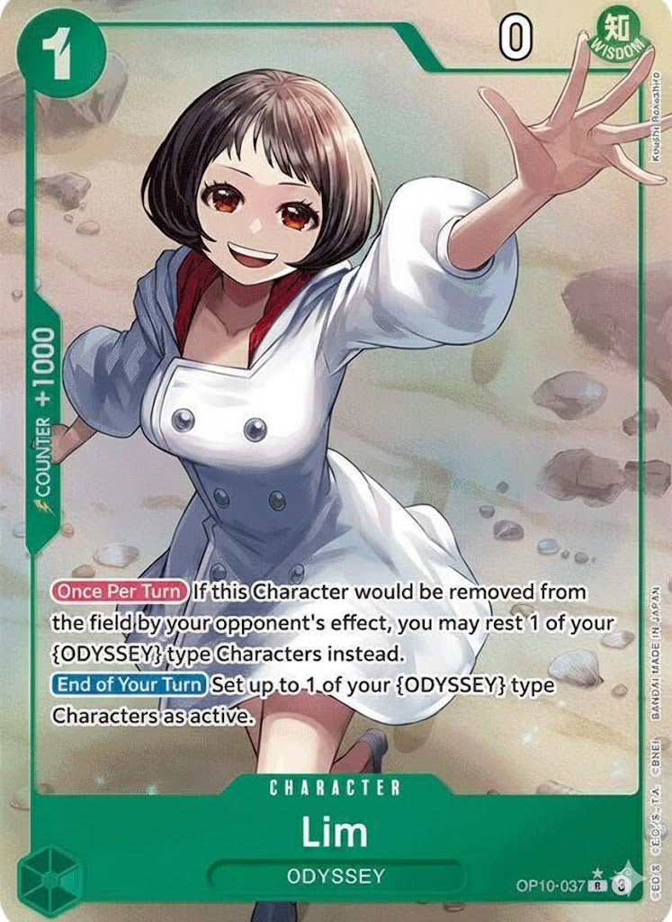 One Piece TCG - Lim Parallel Art OP10-037 R*