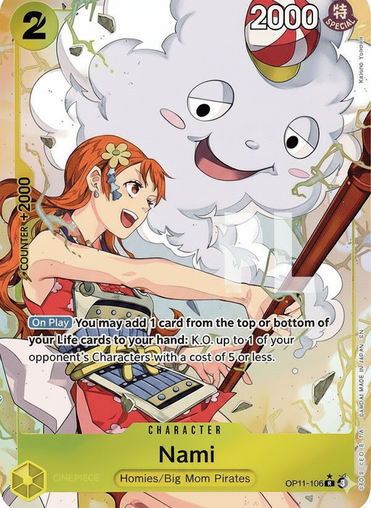 One Piece TCG - Zeus Alt Art - OP11-106 R*