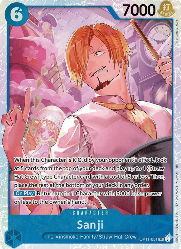 One Piece TCG - Sanji - OP11-051 SR