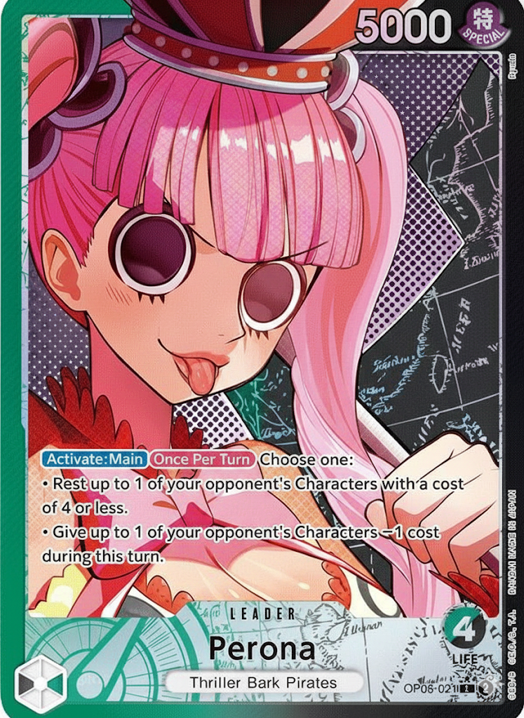 One Piece TCG - Perona Alt Leader - OP06-021 L*
