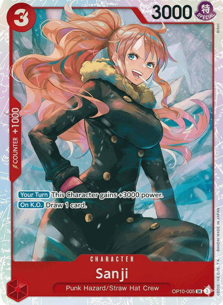 One Piece TCG - Sanji - OP10-005 SR