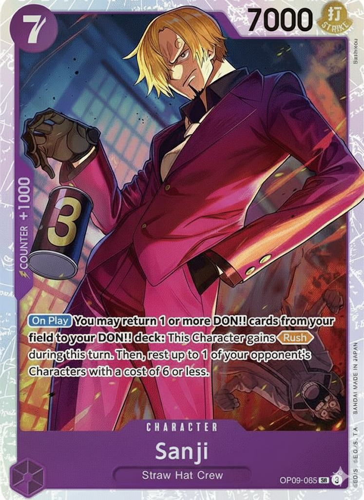 One Piece TCG - Sanji - OP09-065 SR